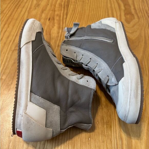 ANDIA FORA Leather Skater Sneakers Made in Italy EUR 38 US 7 - Picture 3 of 14